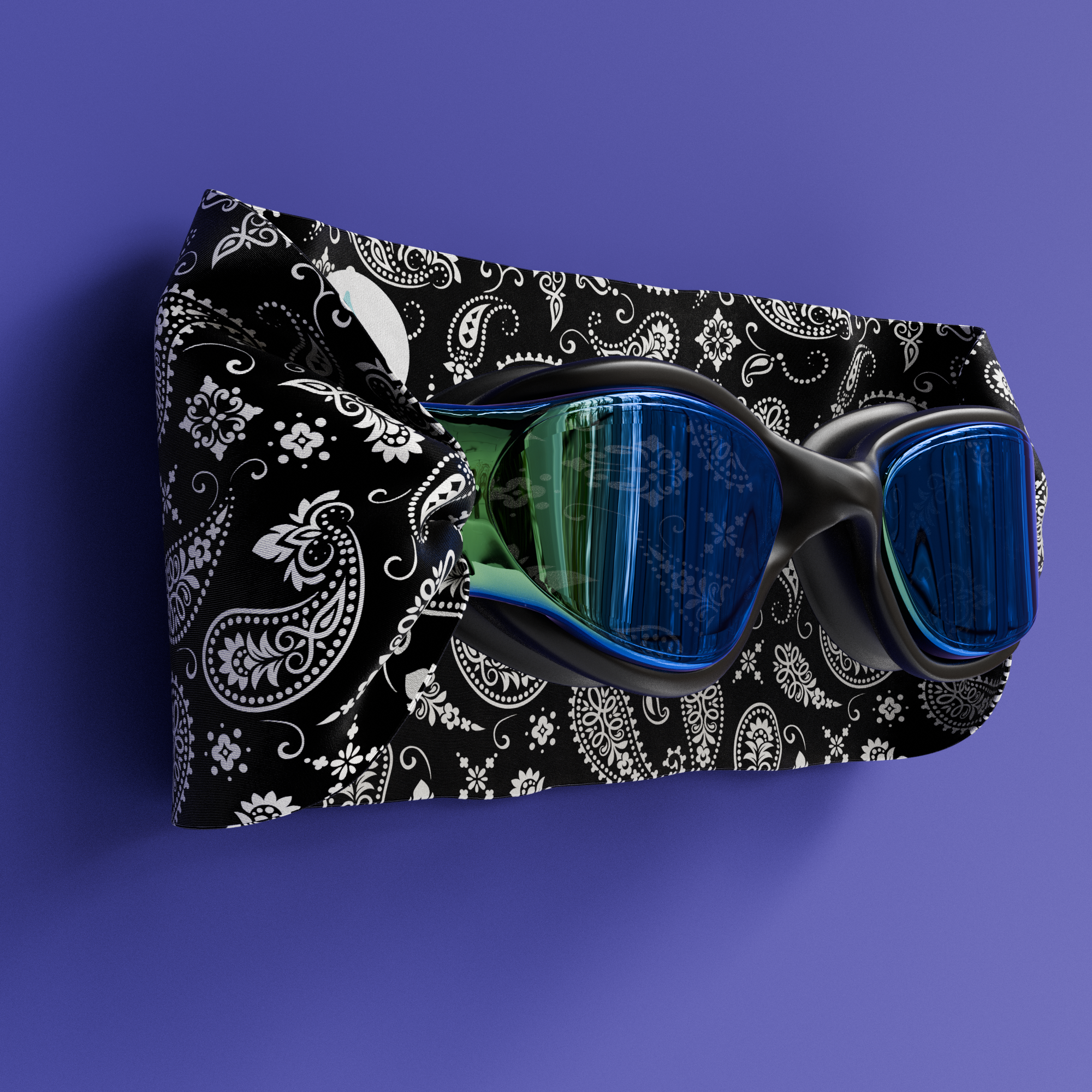 Black & White Bandana