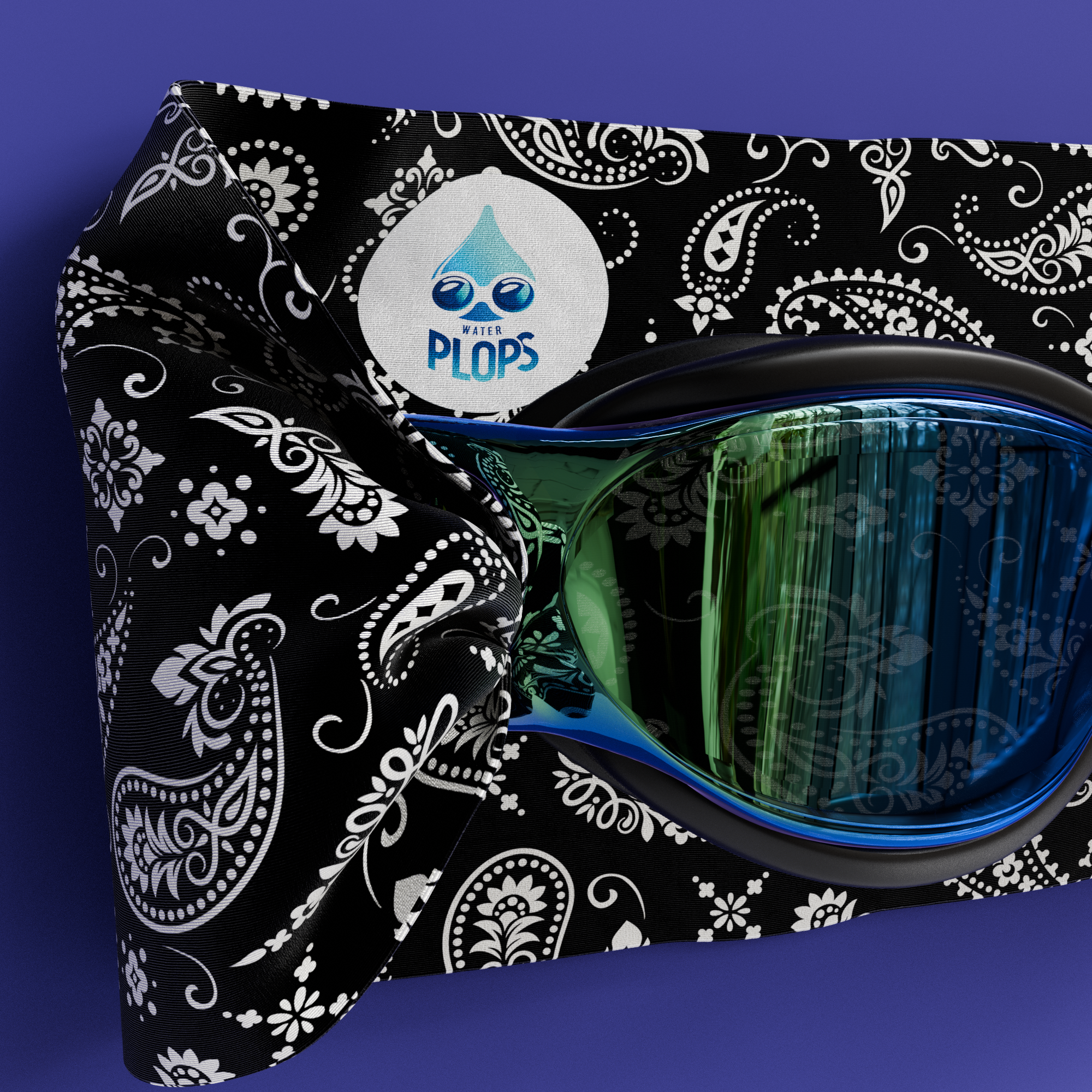 Black & White Bandana