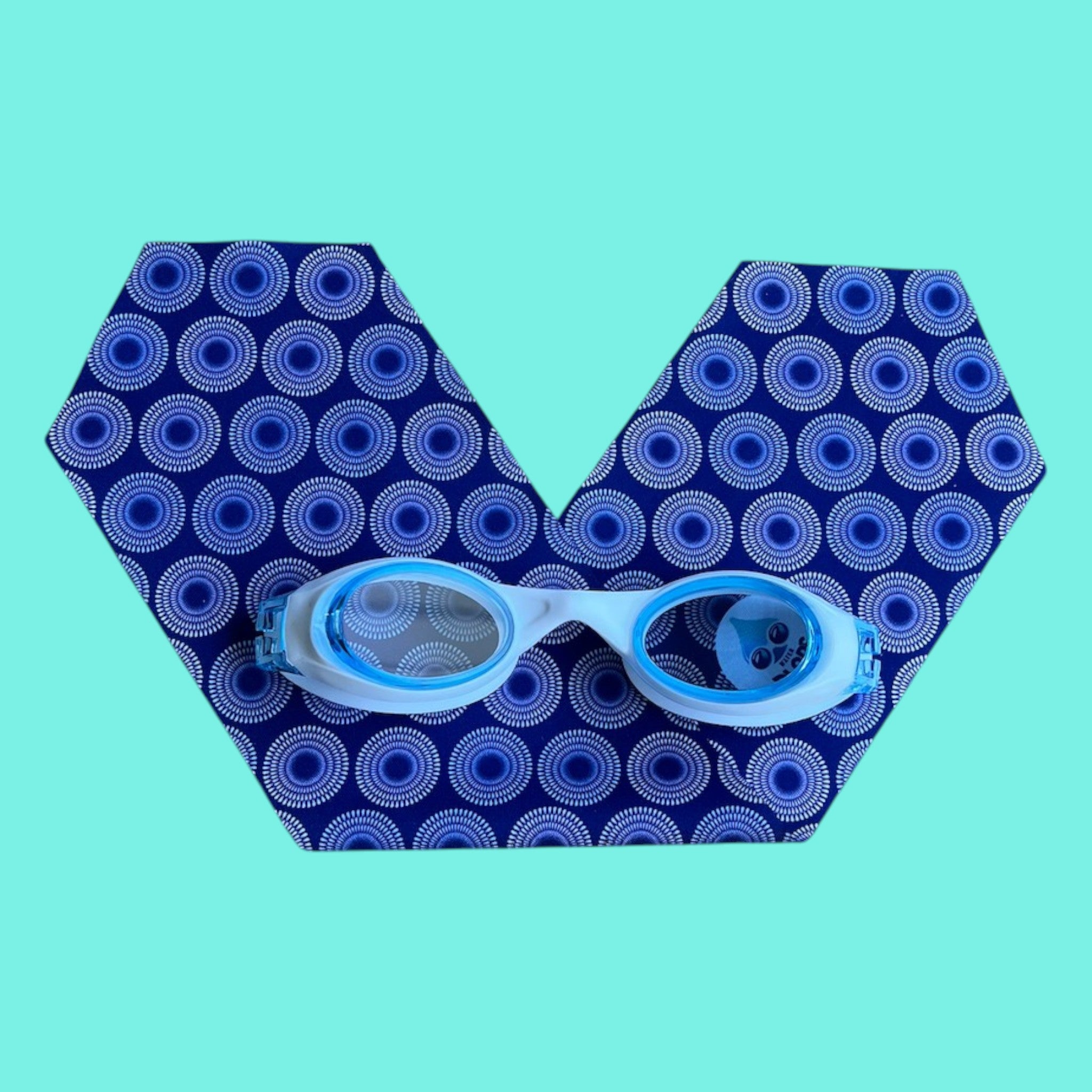 Wax Design Motifs Bleus