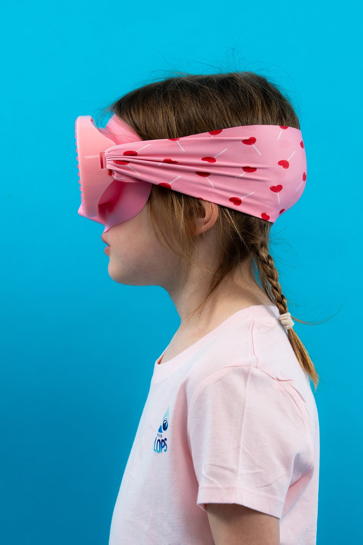 Diving Mask Diamonds Lollipop Hearts