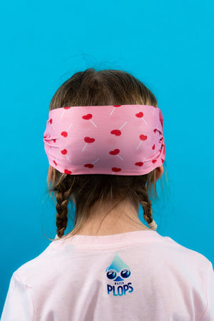 Masque de Plongée avec Strass Enfant Coeurs Sucettes