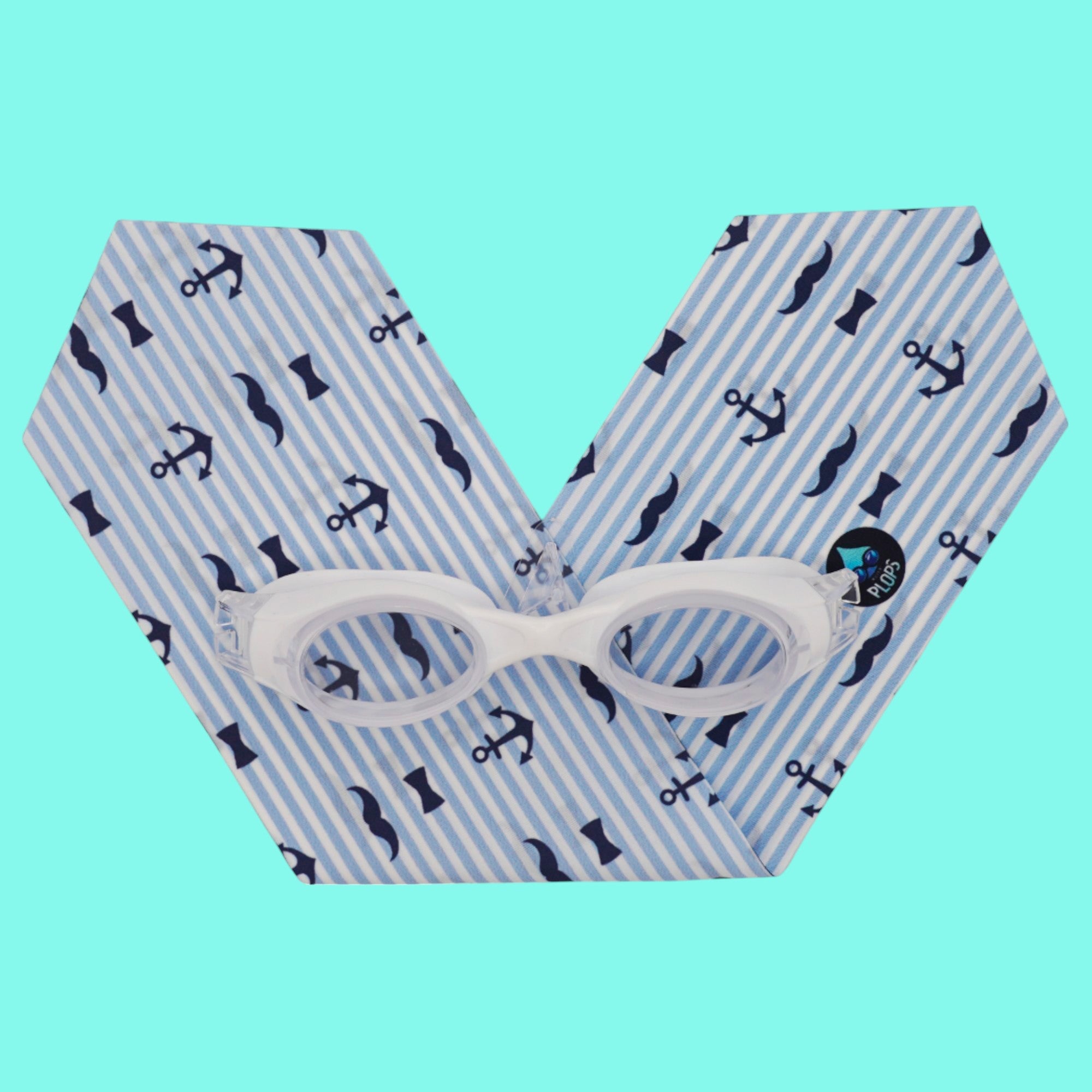 Anchors Mustaches Stripes