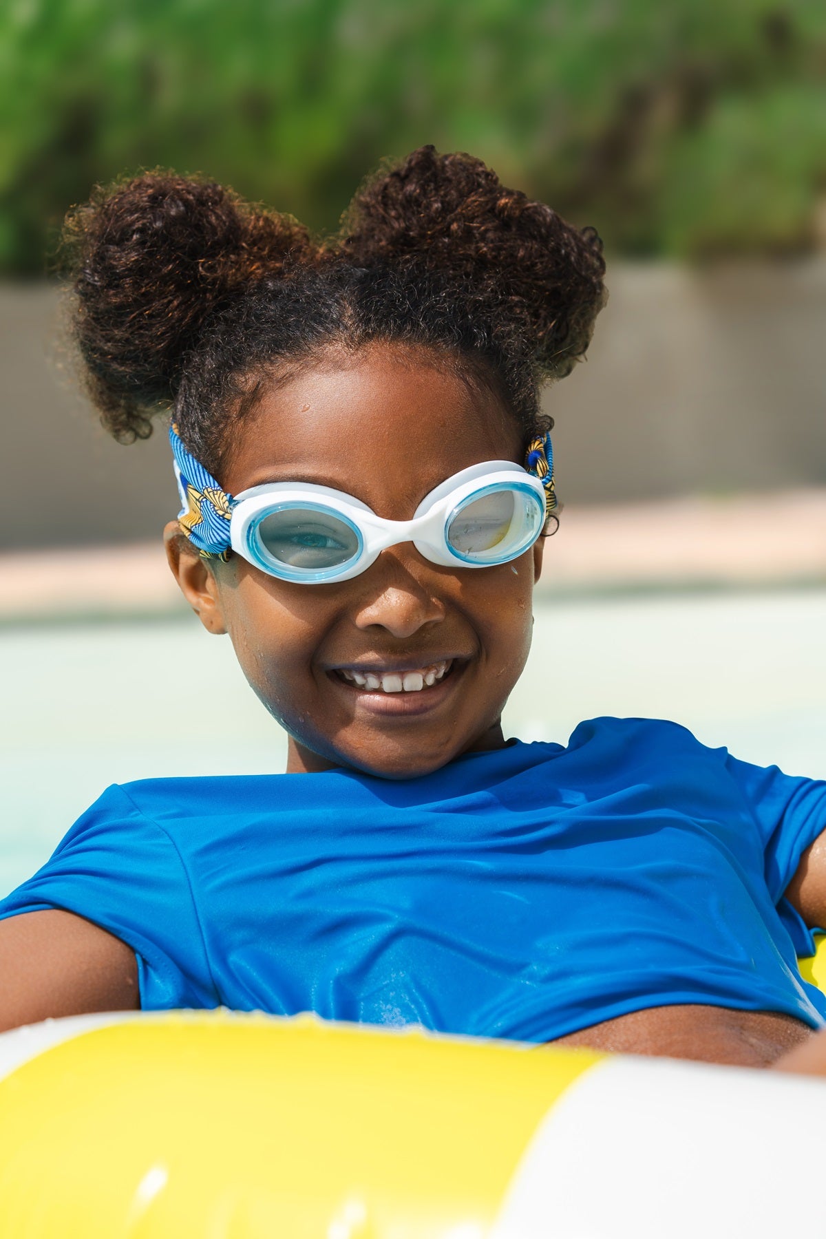 Wax Design Blue Yellow