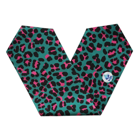 Léopard Vert et Rose