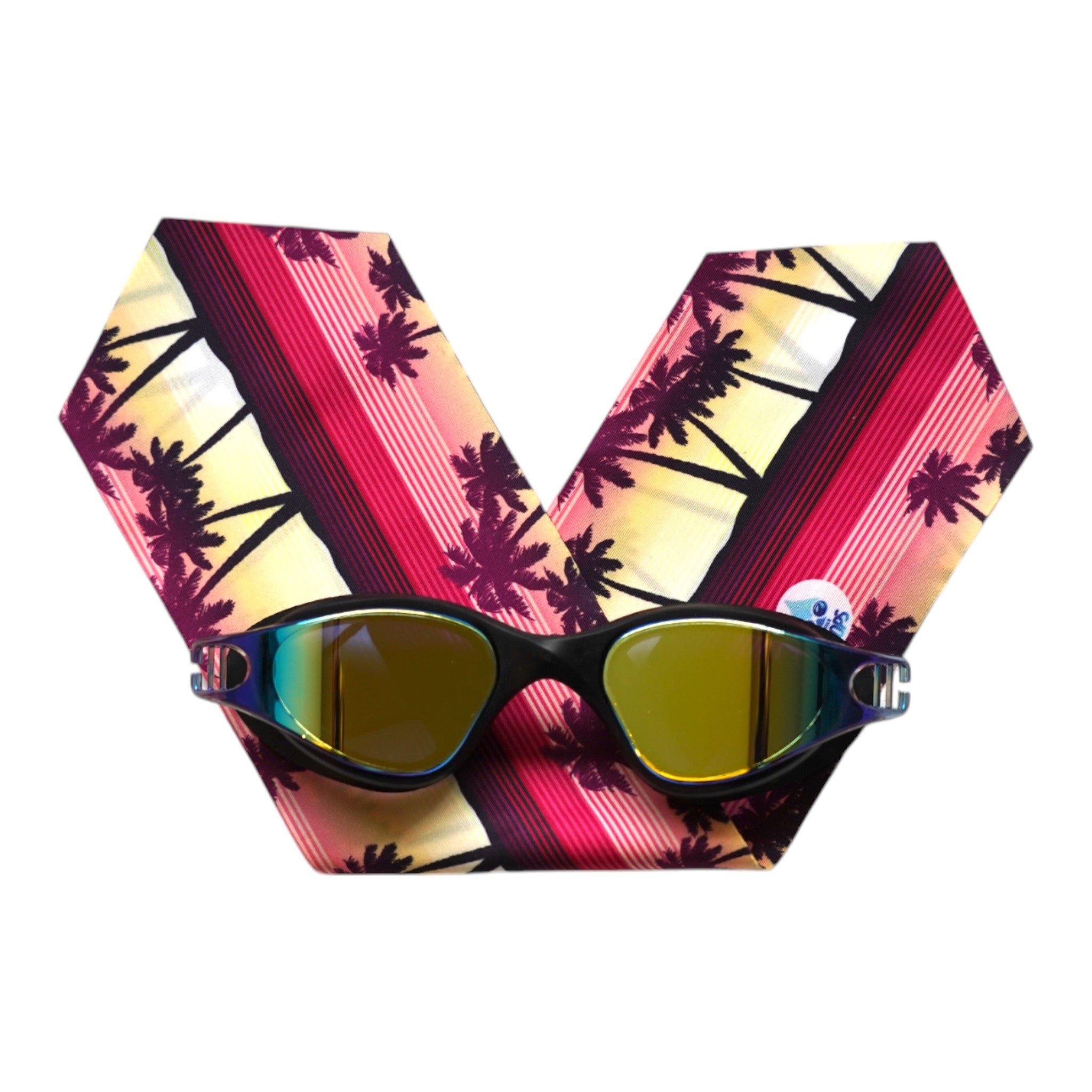 Pink & Yellow Palm Trees