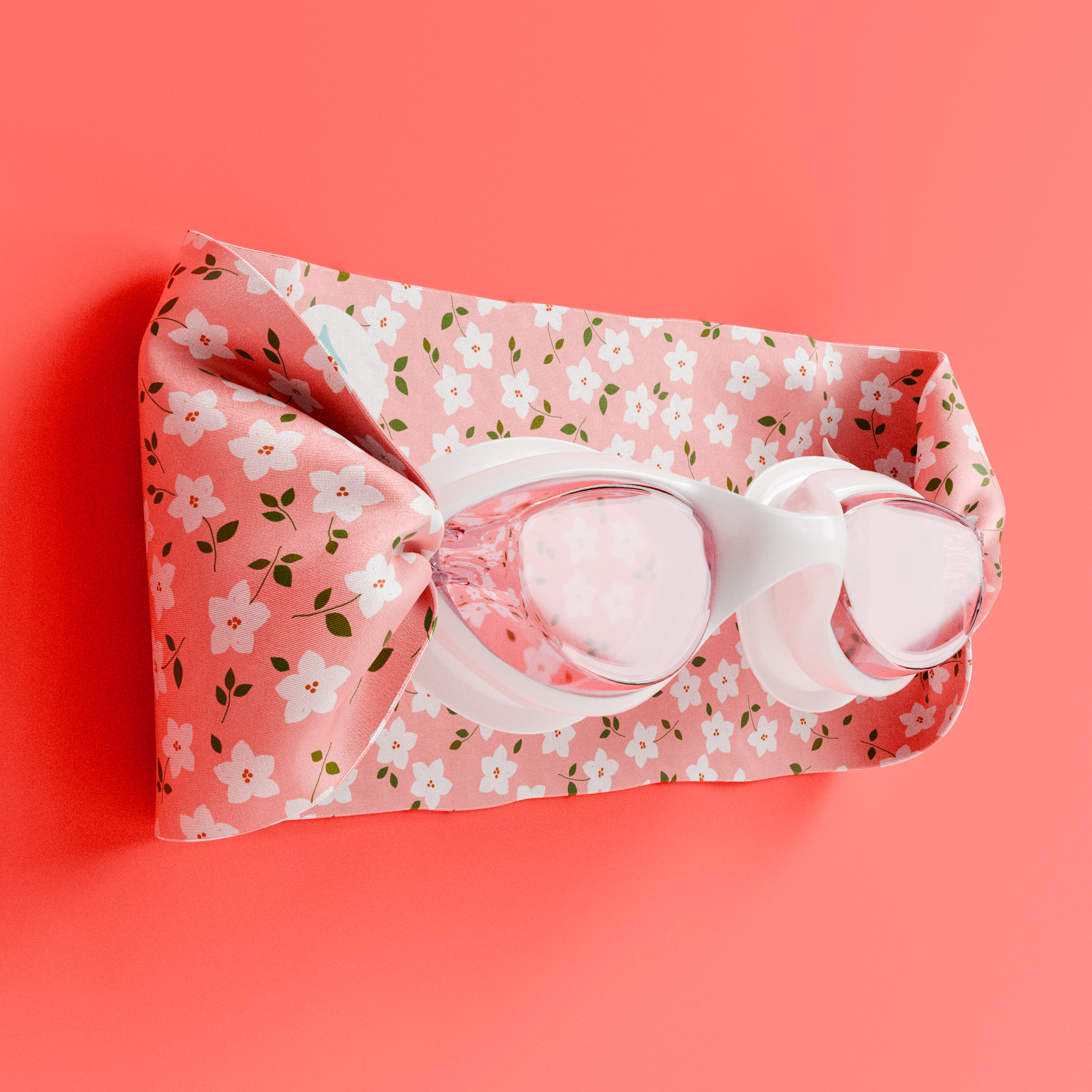 Liberty White Flowers