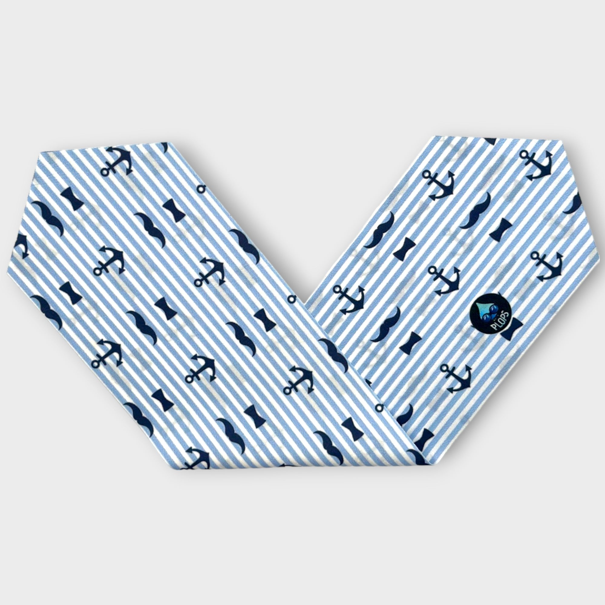 Anchors Mustaches Stripes