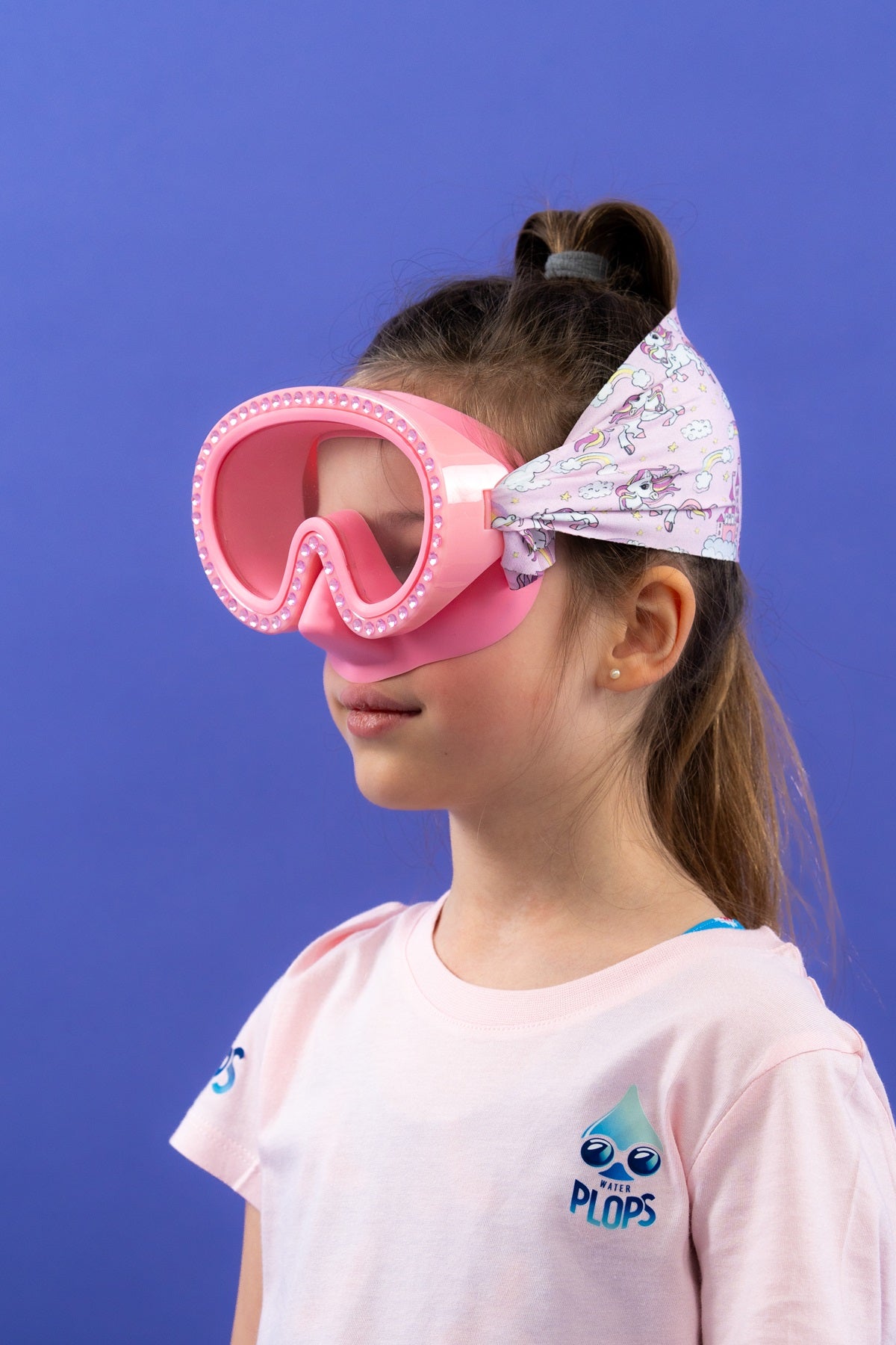 Diving Mask Diamonds Clouds & Unicorns