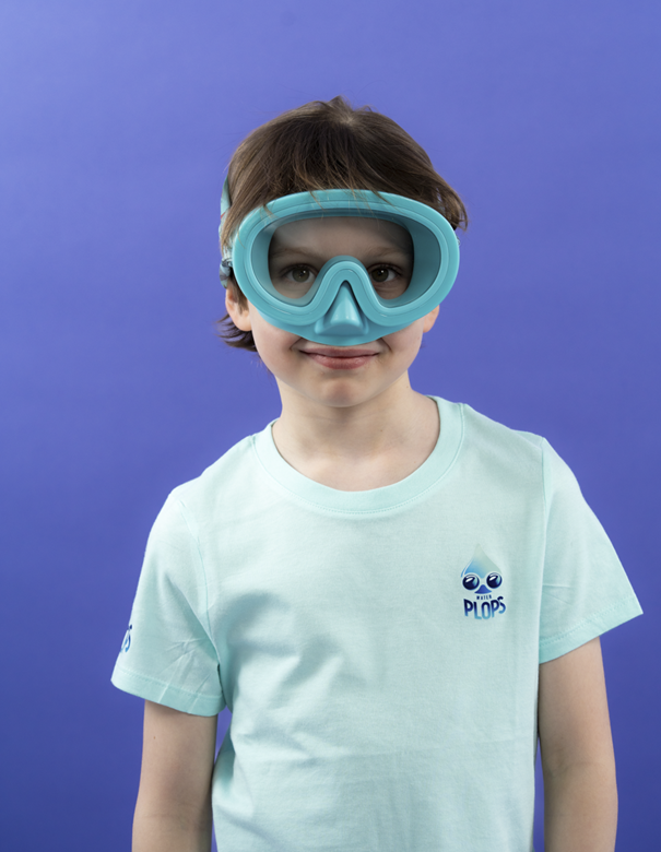 Diving Mask Green Dinos