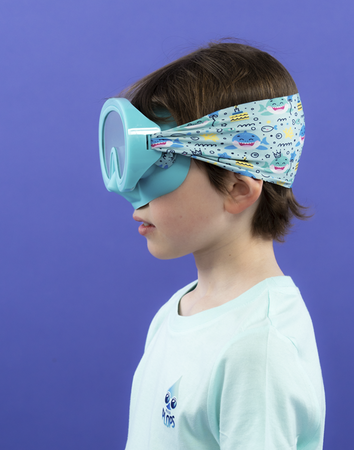 Masque de Plongée Enfant Requins Dessins