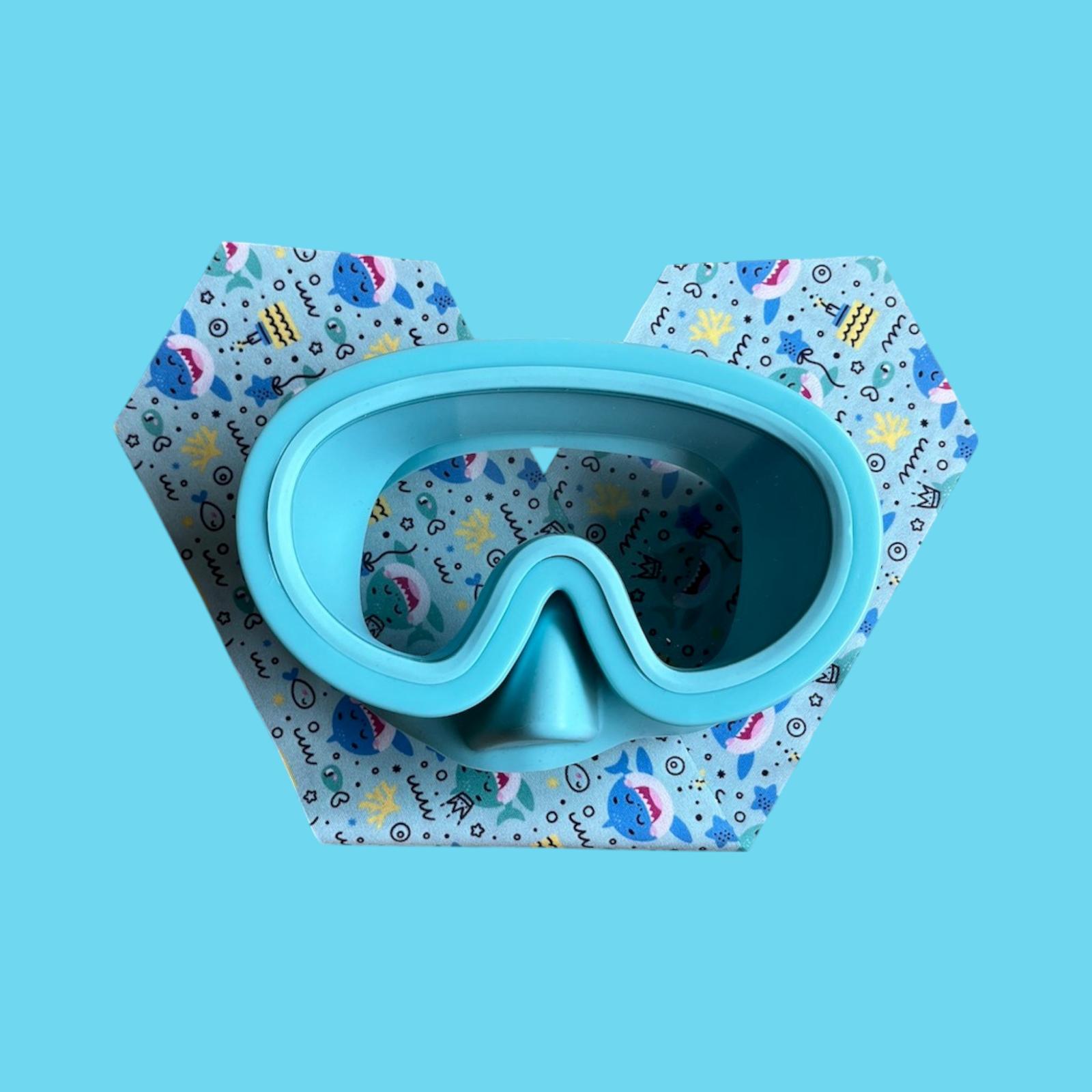 Masque de Plongée Enfant Requins Dessins