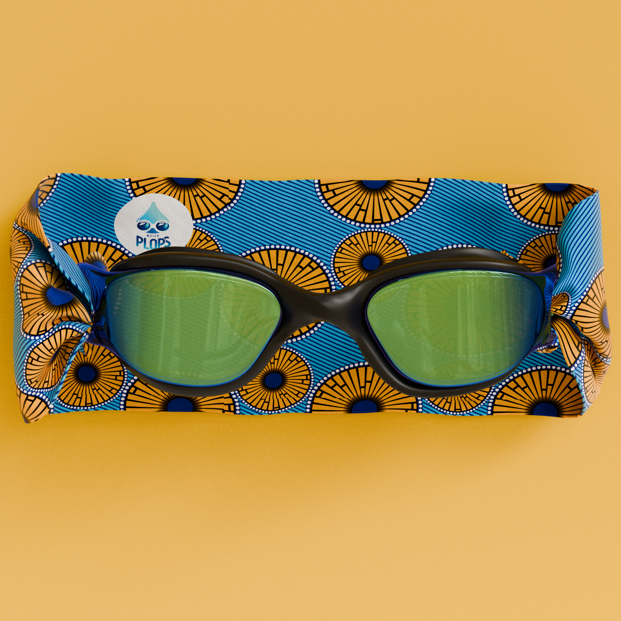 Wax Design Blue Yellow