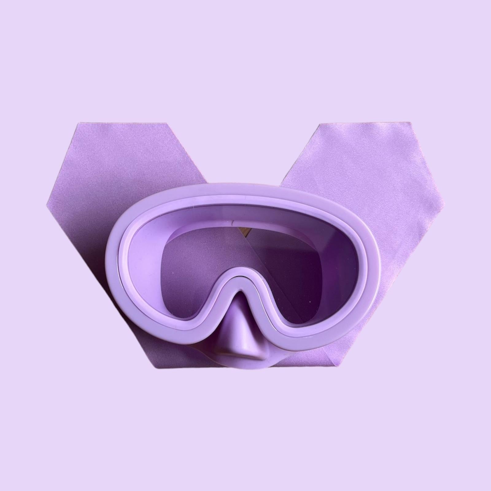 Masque de Plongée Enfant uni Violet