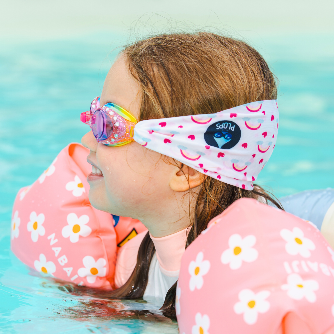 Pack Arc-en-Ciel Chaussons Palm Beachies + Lunettes Waterplops