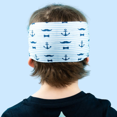 Rayures Ancres Moustaches - Lunettes de piscine enfant  WATERPLOPS