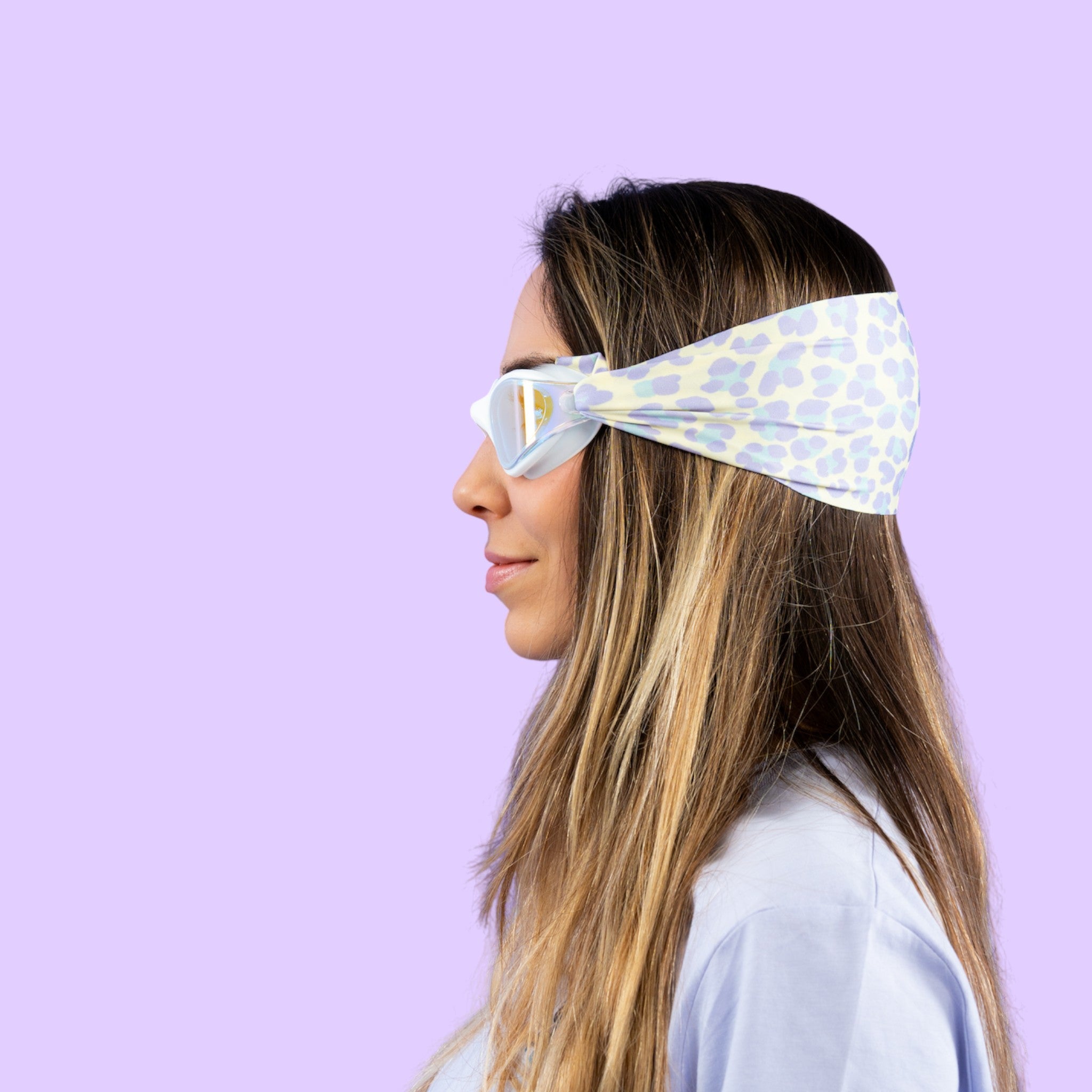 Léopard Jaune et Violet Adulte