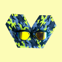 Camouflage Gris & Jaune Adulte