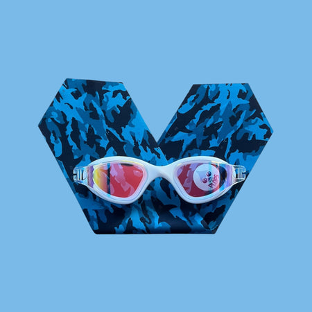 Camouflage Bleu Requins Adulte