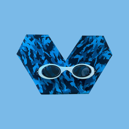 Camouflage Bleu Requins