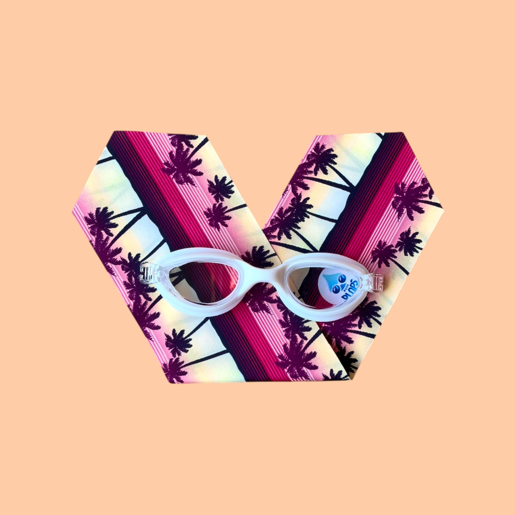 Pink & Yellow Palm Trees