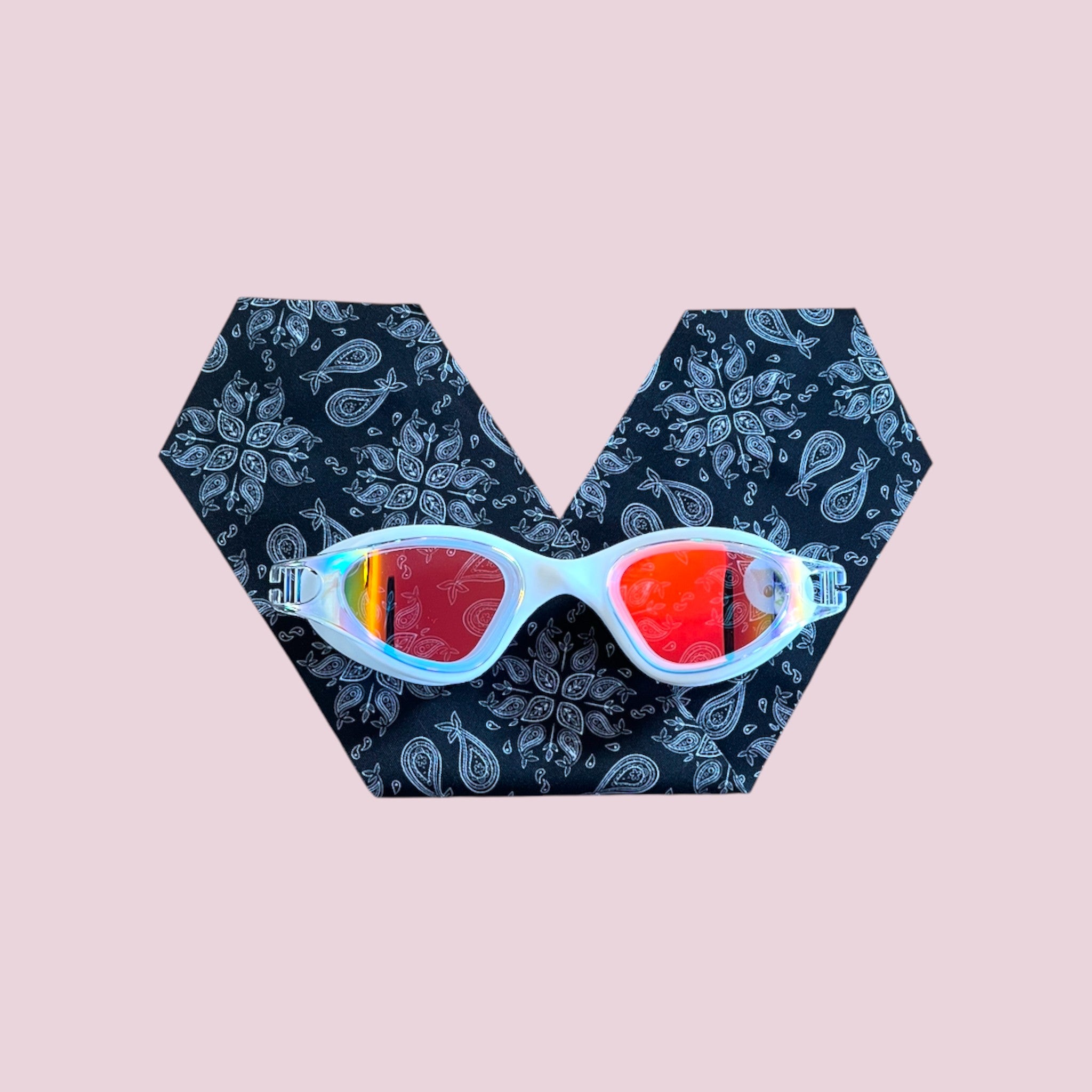 Bandana Noir & Blanc Adulte