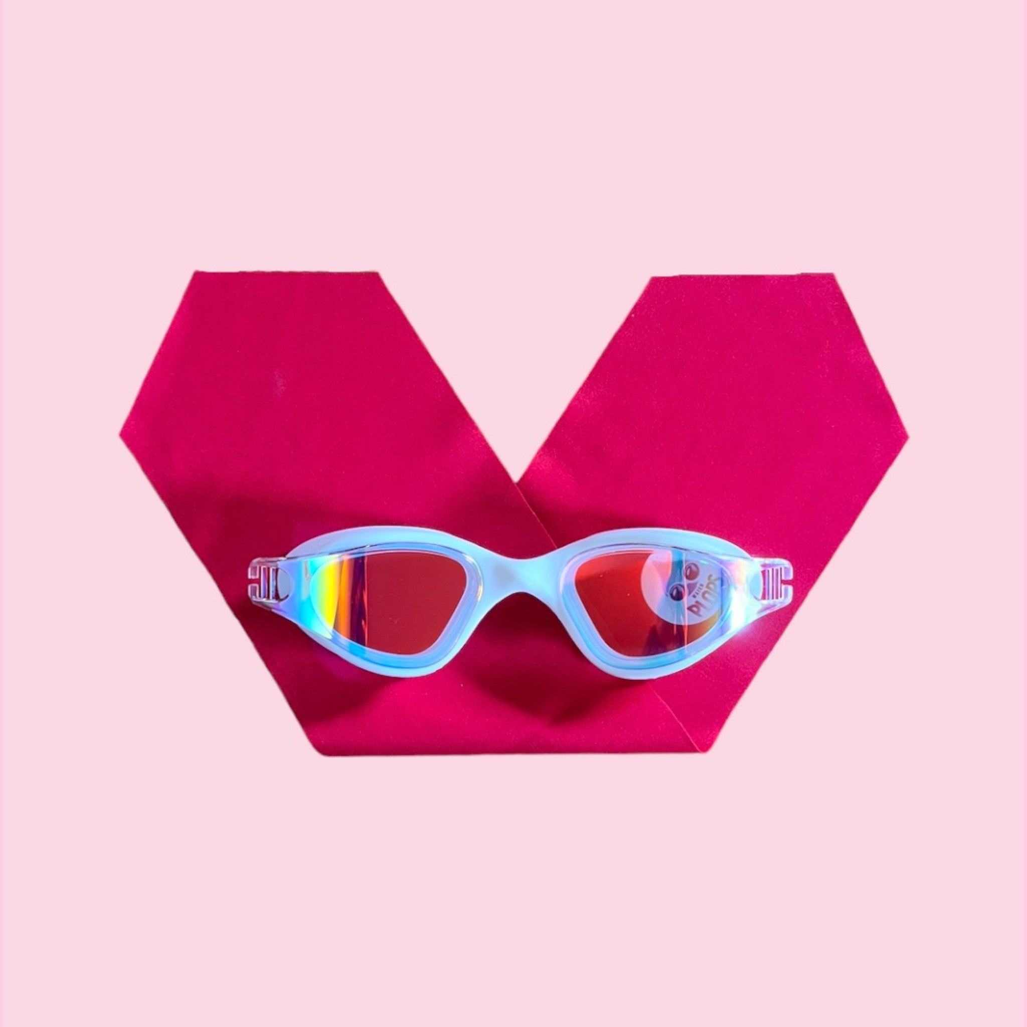 Uni Fuchsia - Lunettes de piscine Adulte