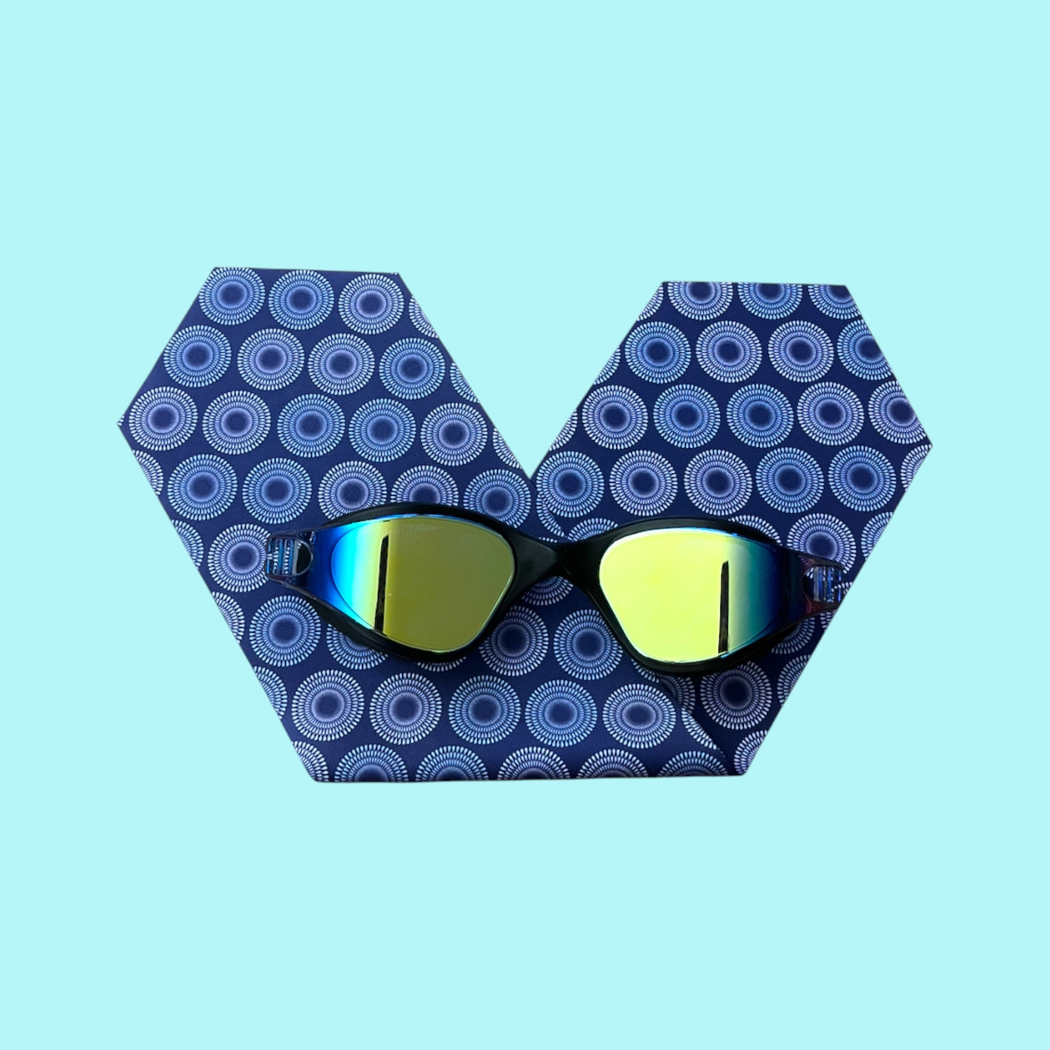 Wax Design Motifs Bleus Adulte