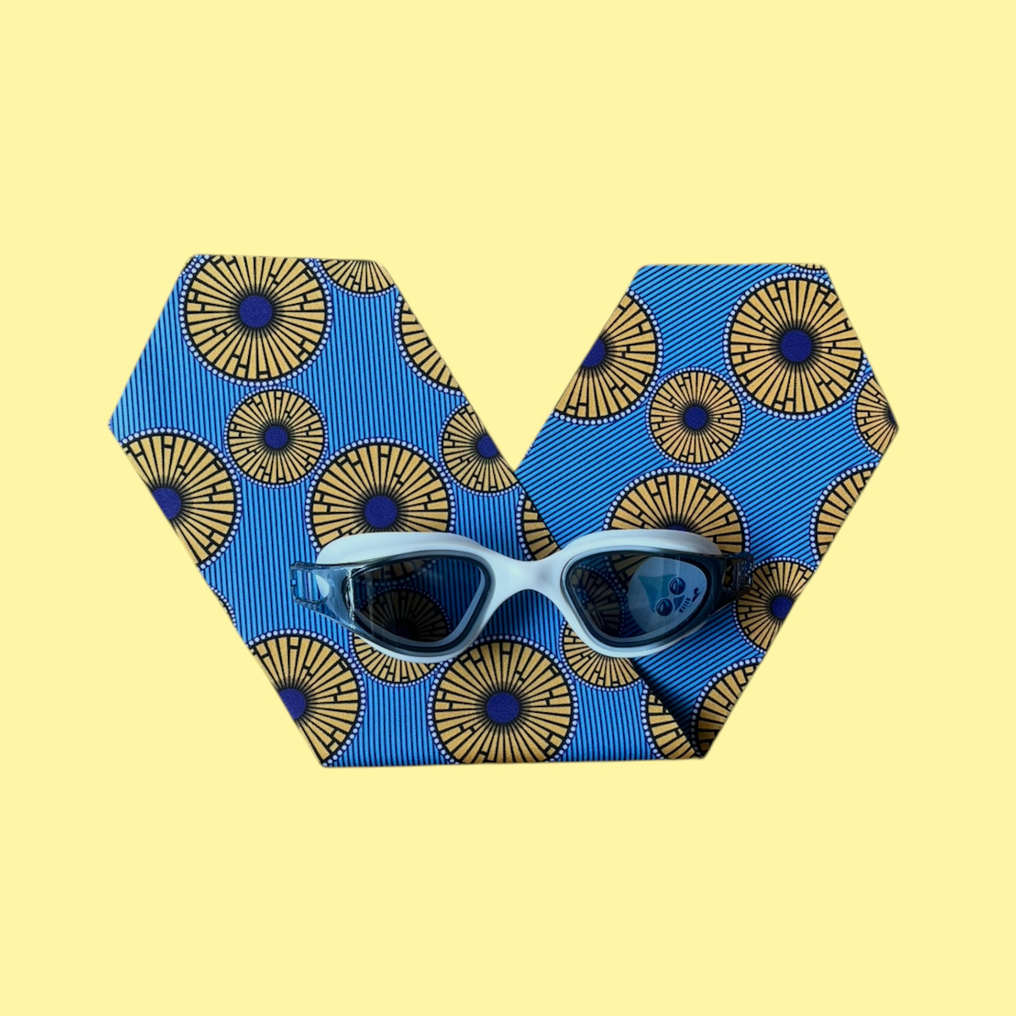 Wax Design Blue Yellow