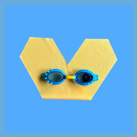 BabyPlops Uni Jaune - Lunettes de piscine bébé