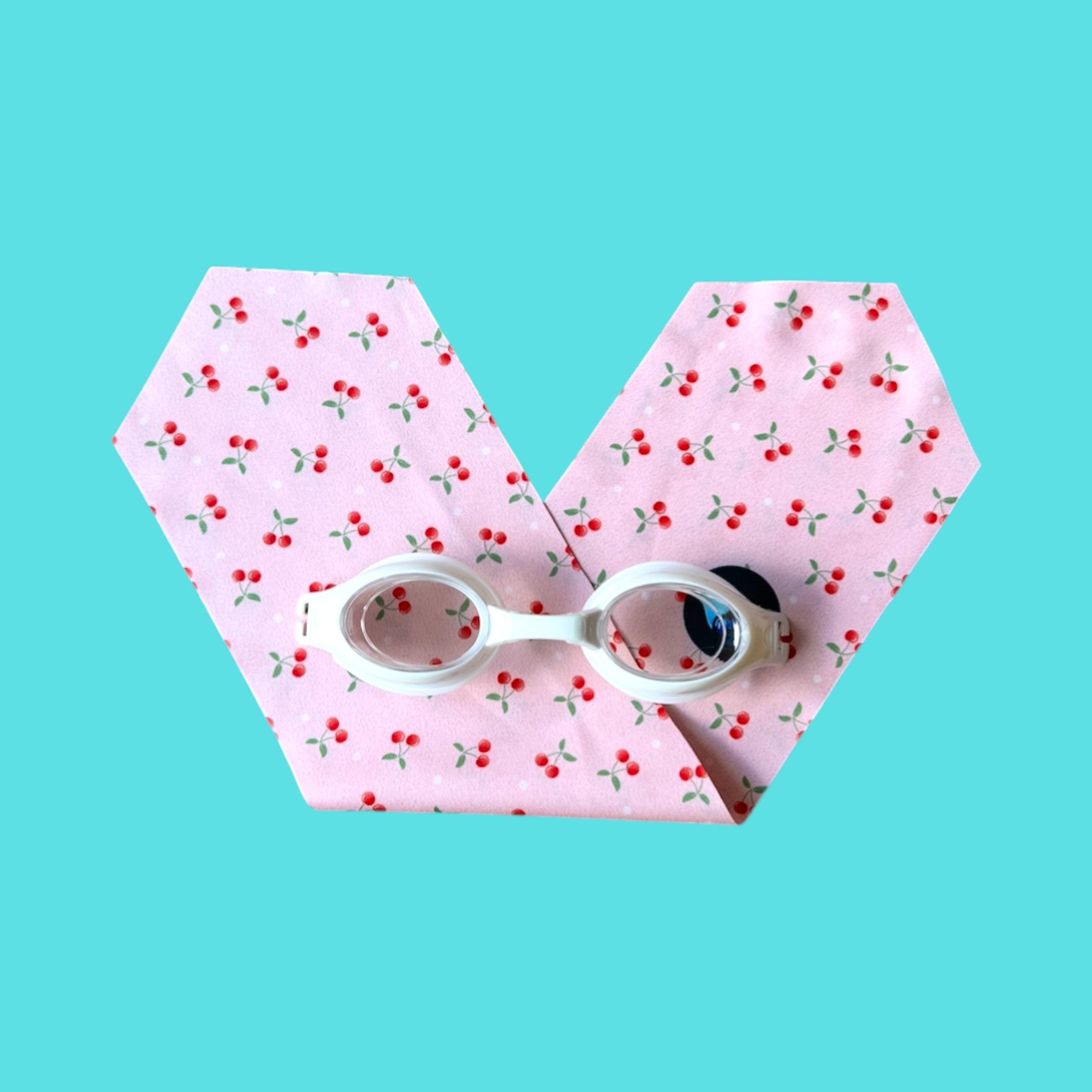 BabyPlops Cerises - Lunettes de piscine bébé