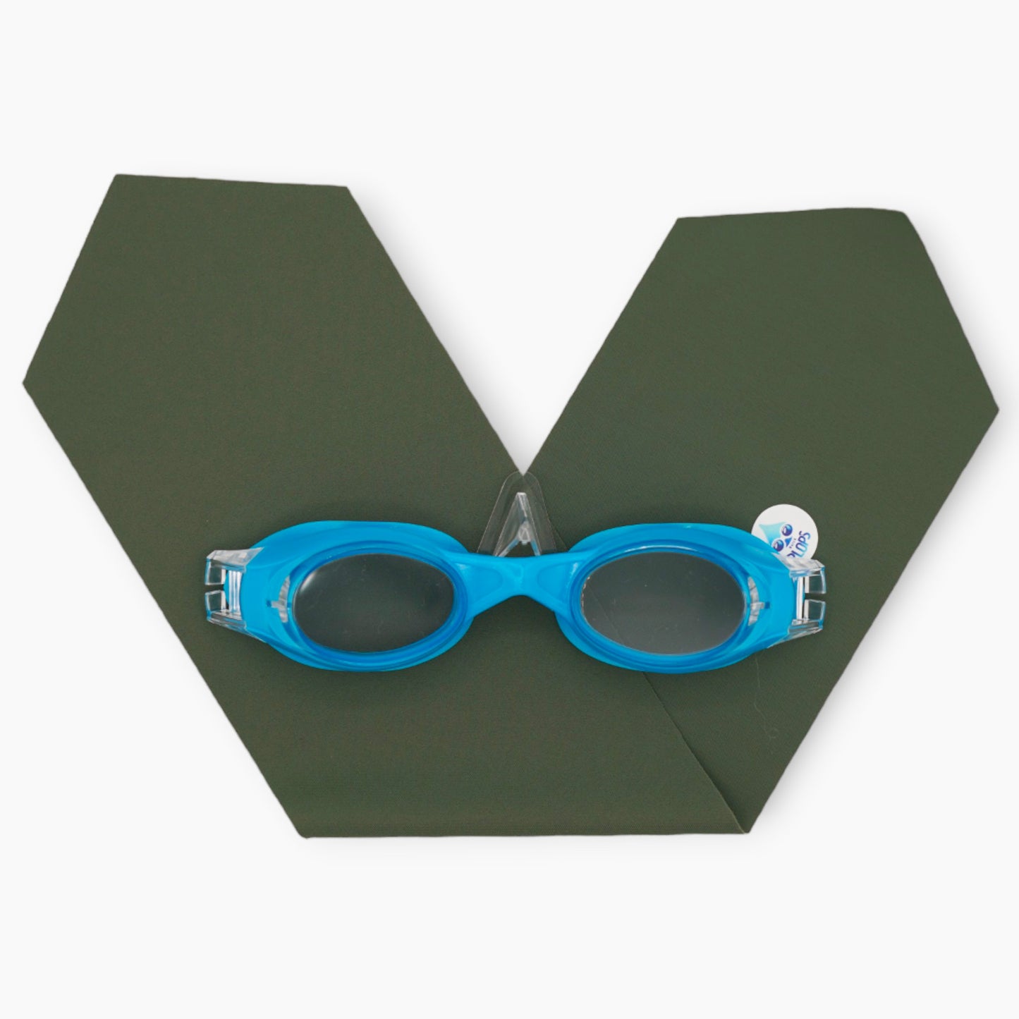 Waterplops - Adult Swimming Goggles Plain Navy Blue