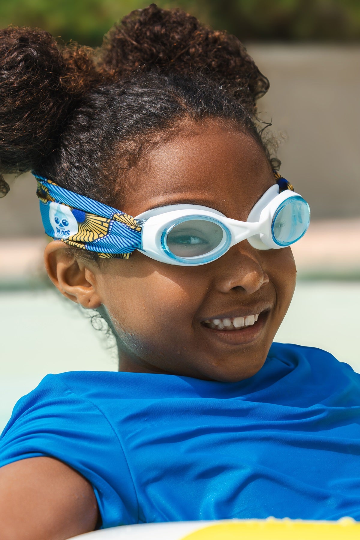 Wax Design Blue Yellow