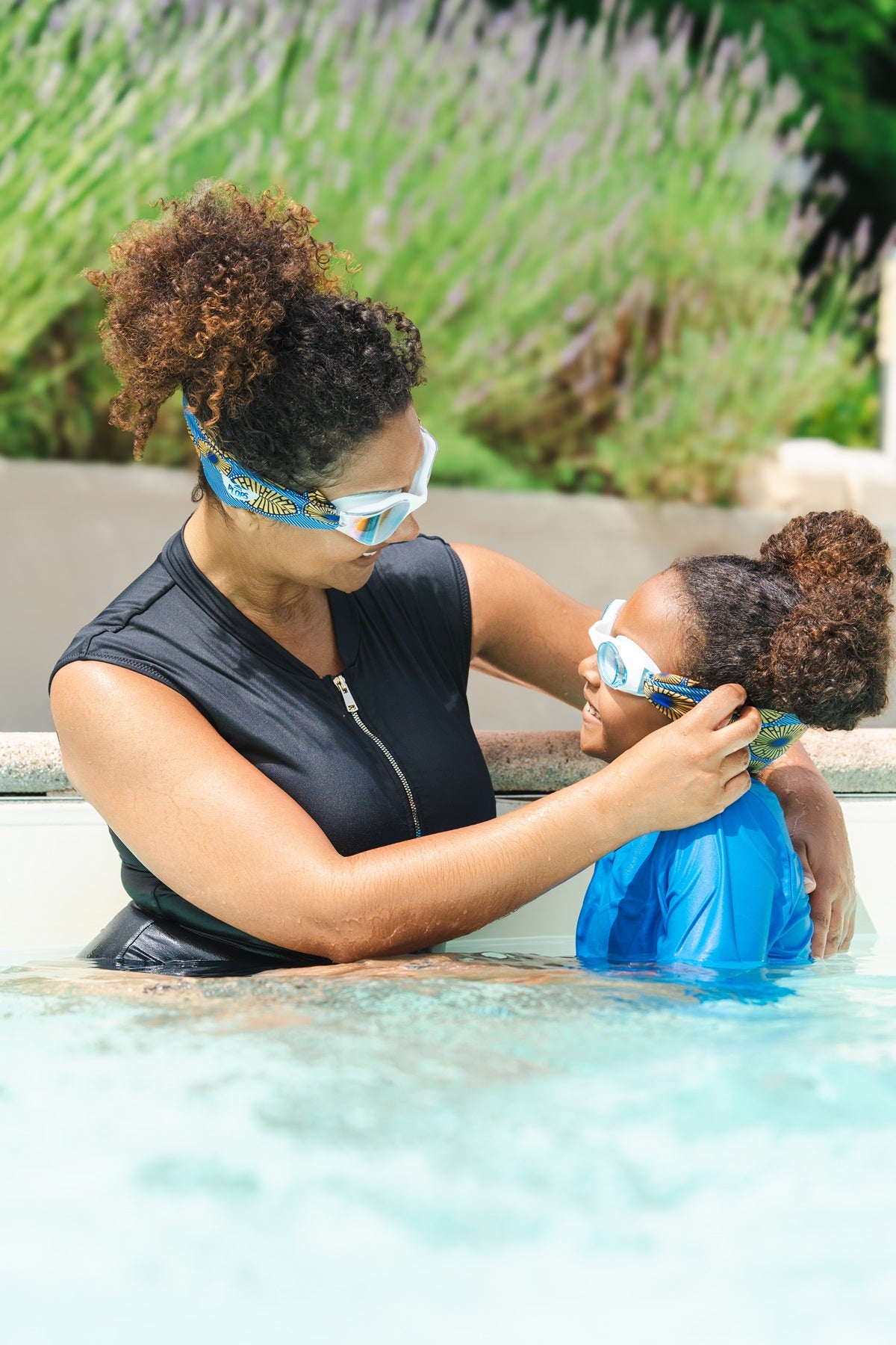 Wax Design Blue Yellow