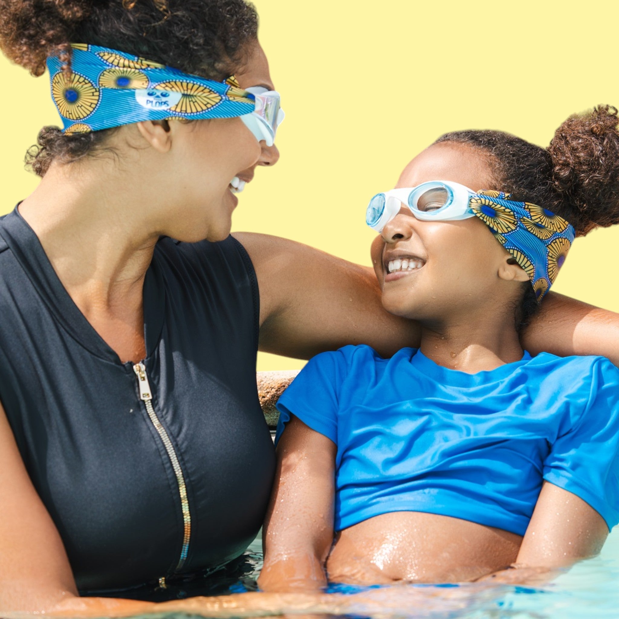 Wax Design Jaune Bleu Adulte