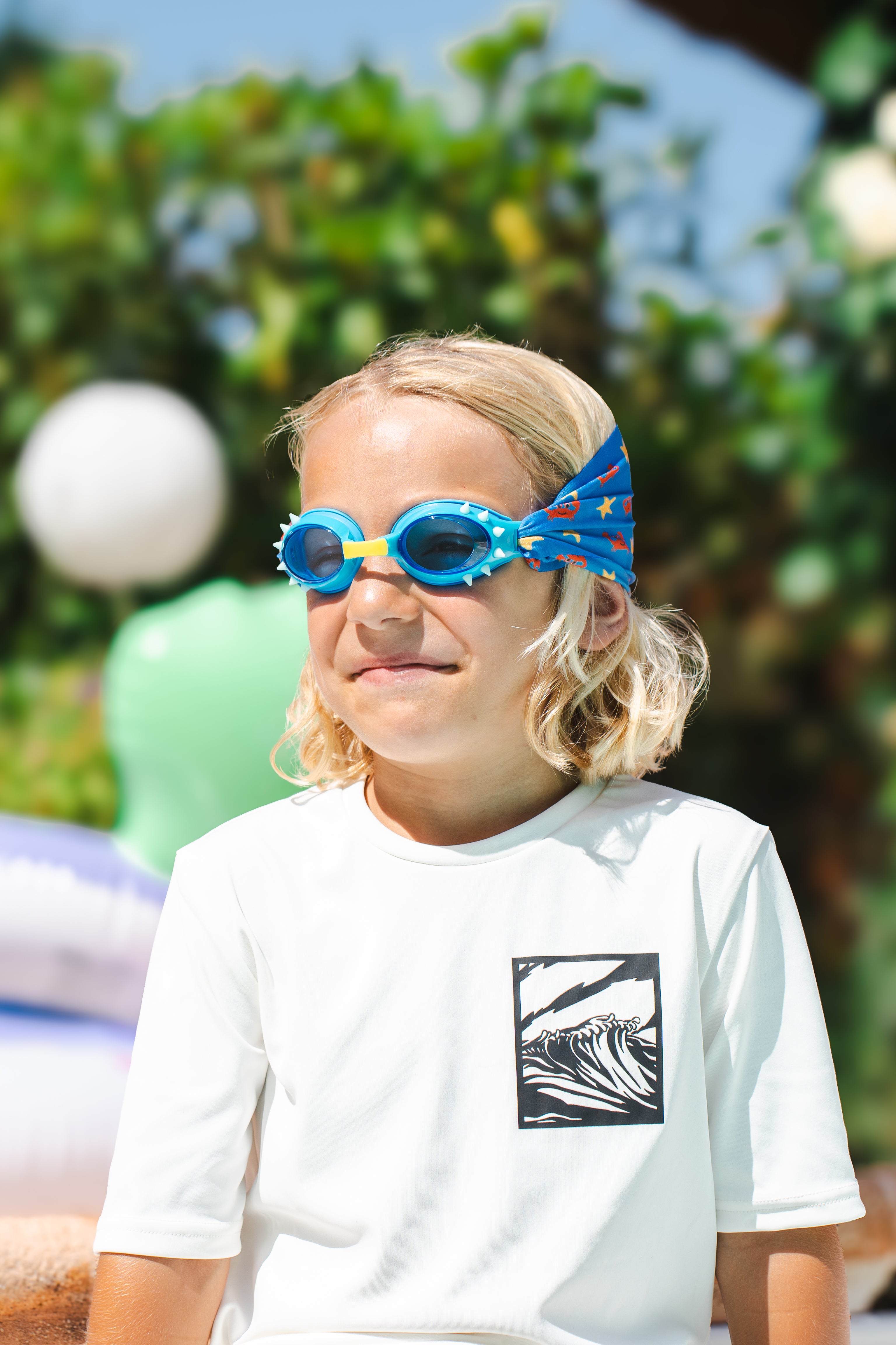 Pack Crabe Chaussons Palm Beachies + Lunettes Waterplops