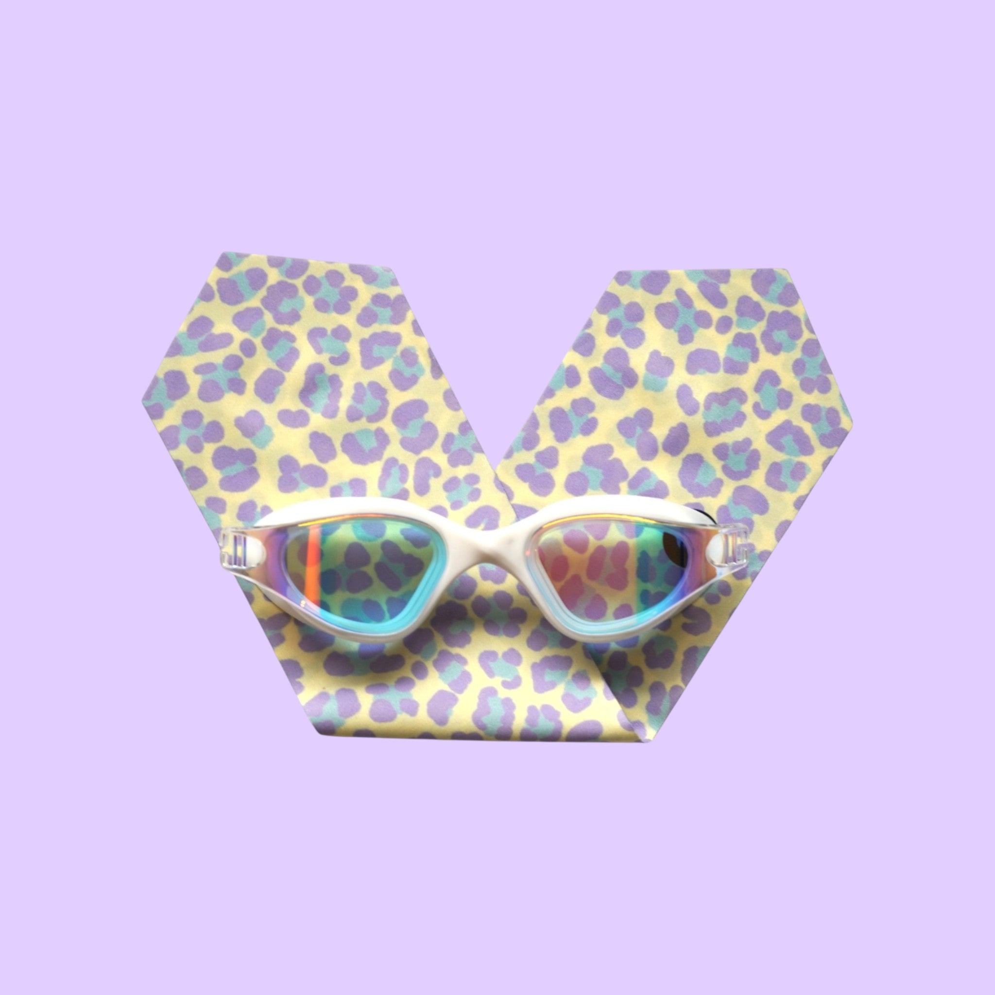 Léopard Jaune et Violet Adulte