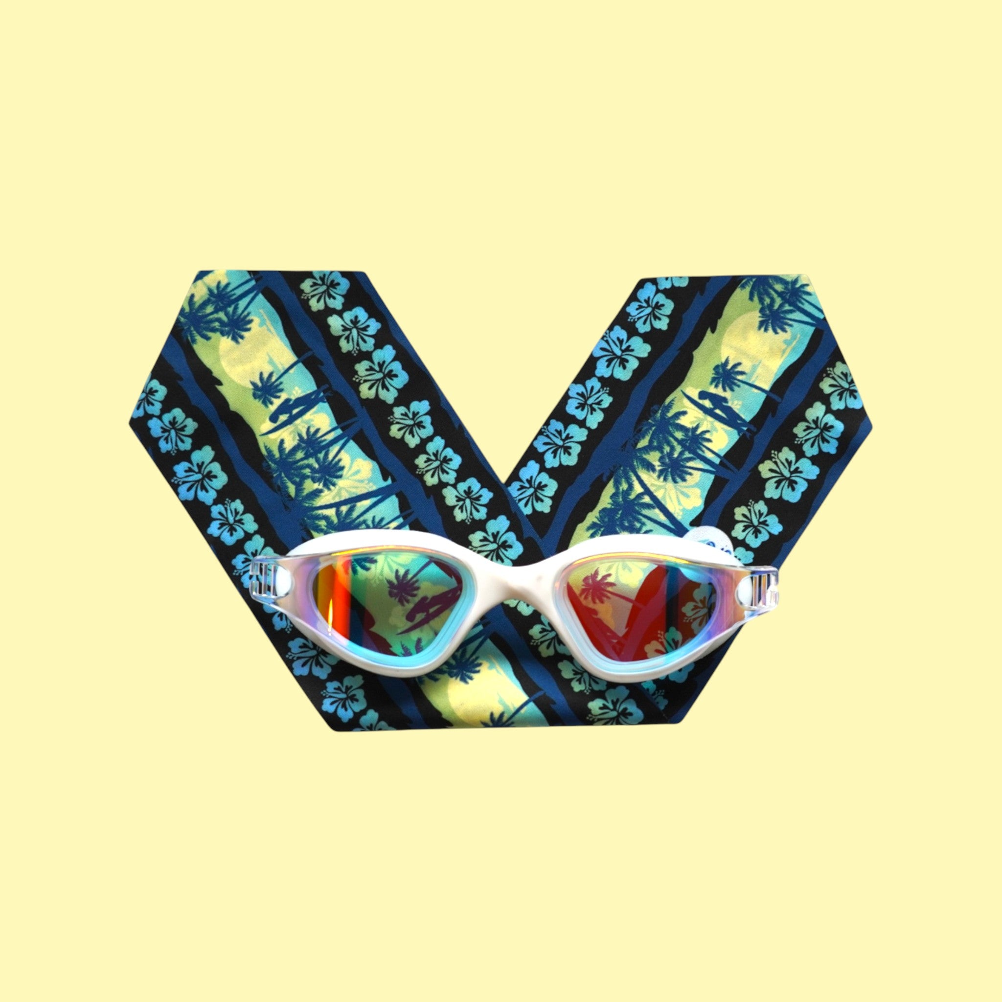 Palmiers Jaune Bleu Adulte