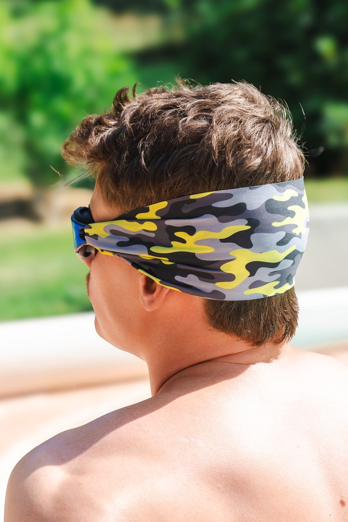 Grey and Yellow Camouflage