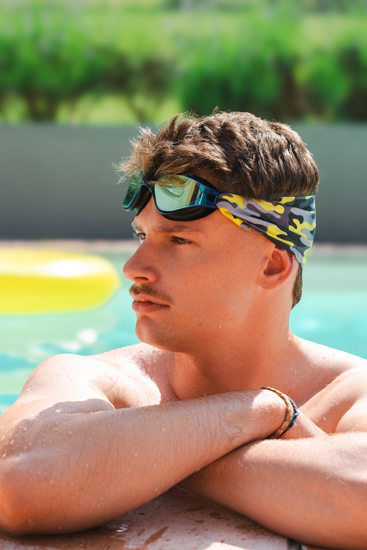 Grey and Yellow Camouflage