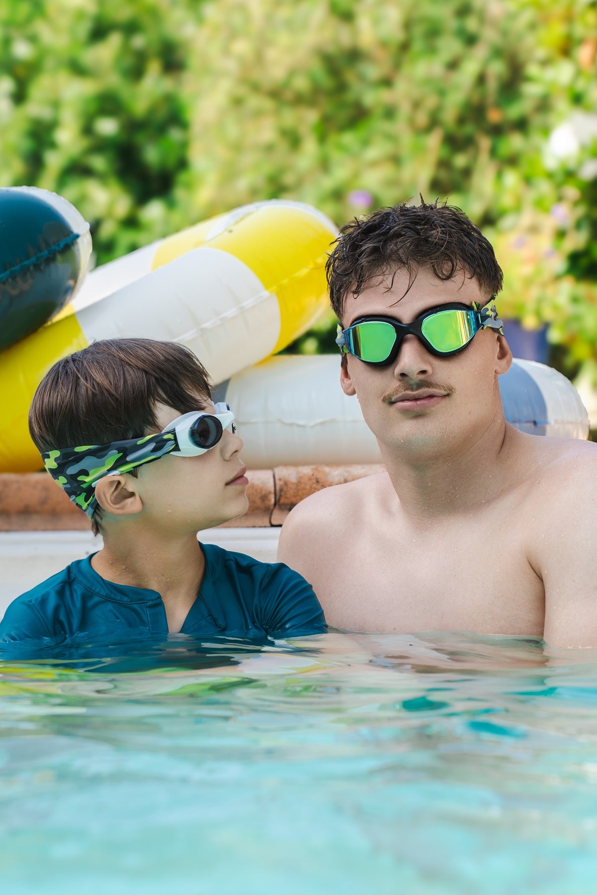 Grey and Yellow Camouflage