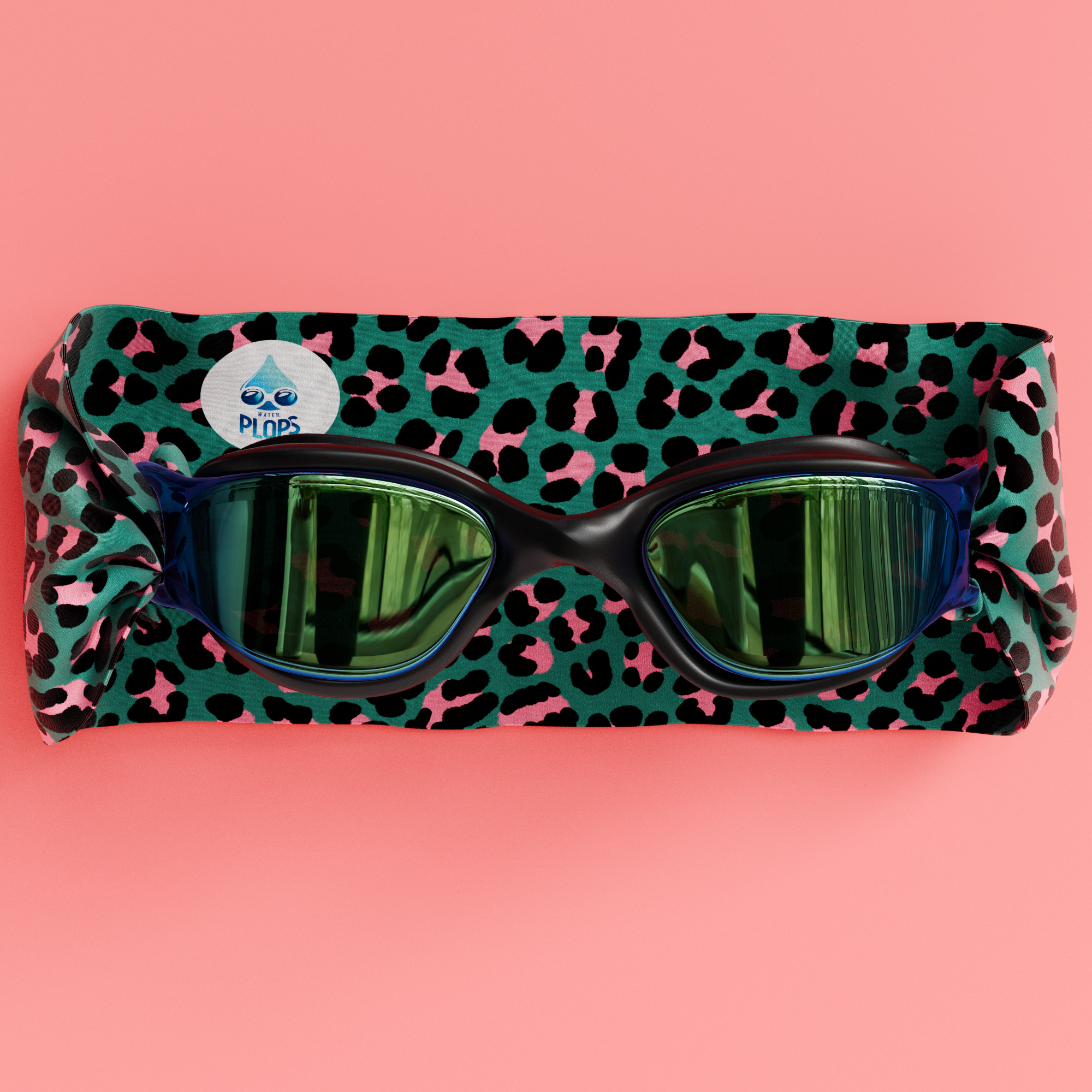 Green & Pink Leopard