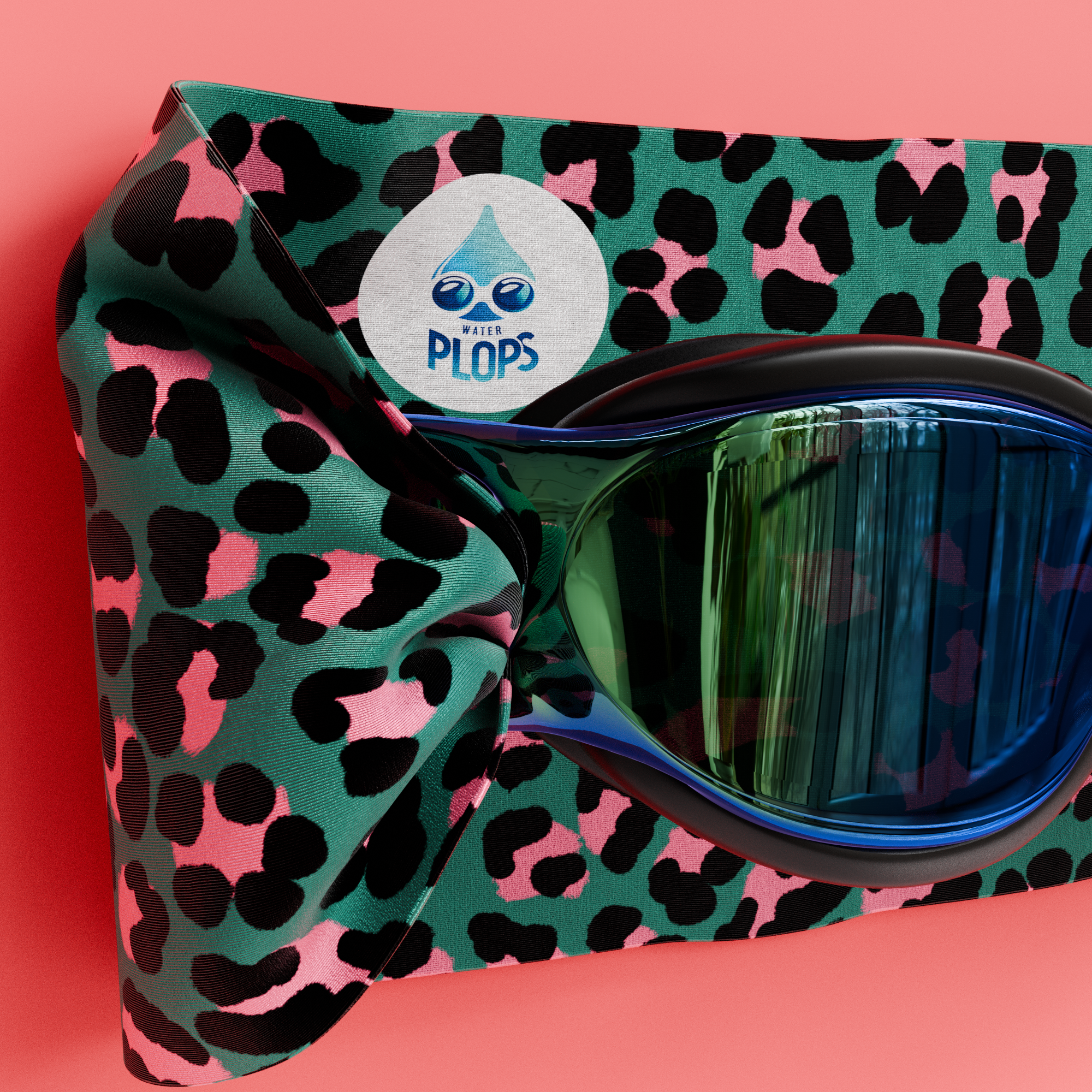 Green & Pink Leopard