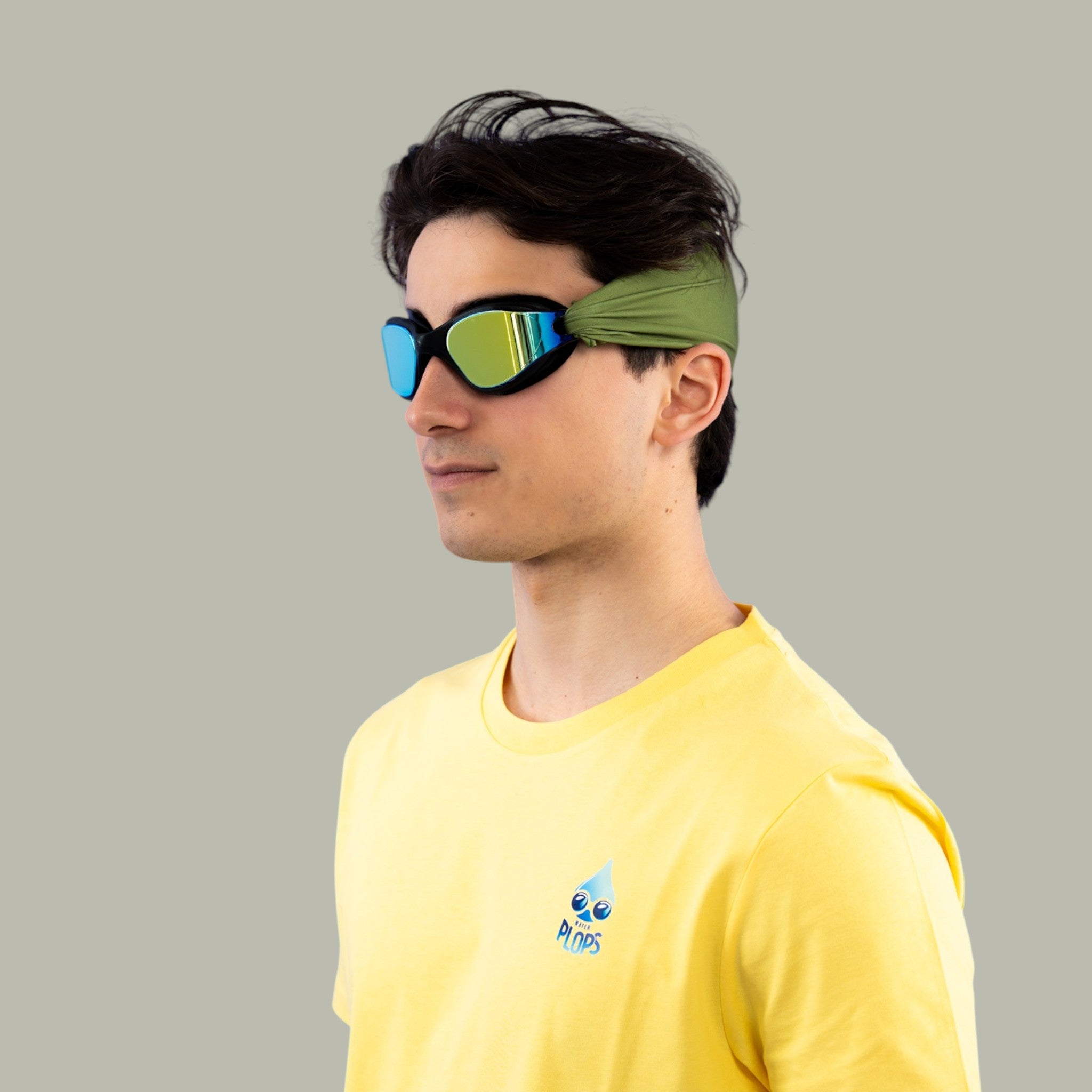 Uni Vert Kaki Adulte