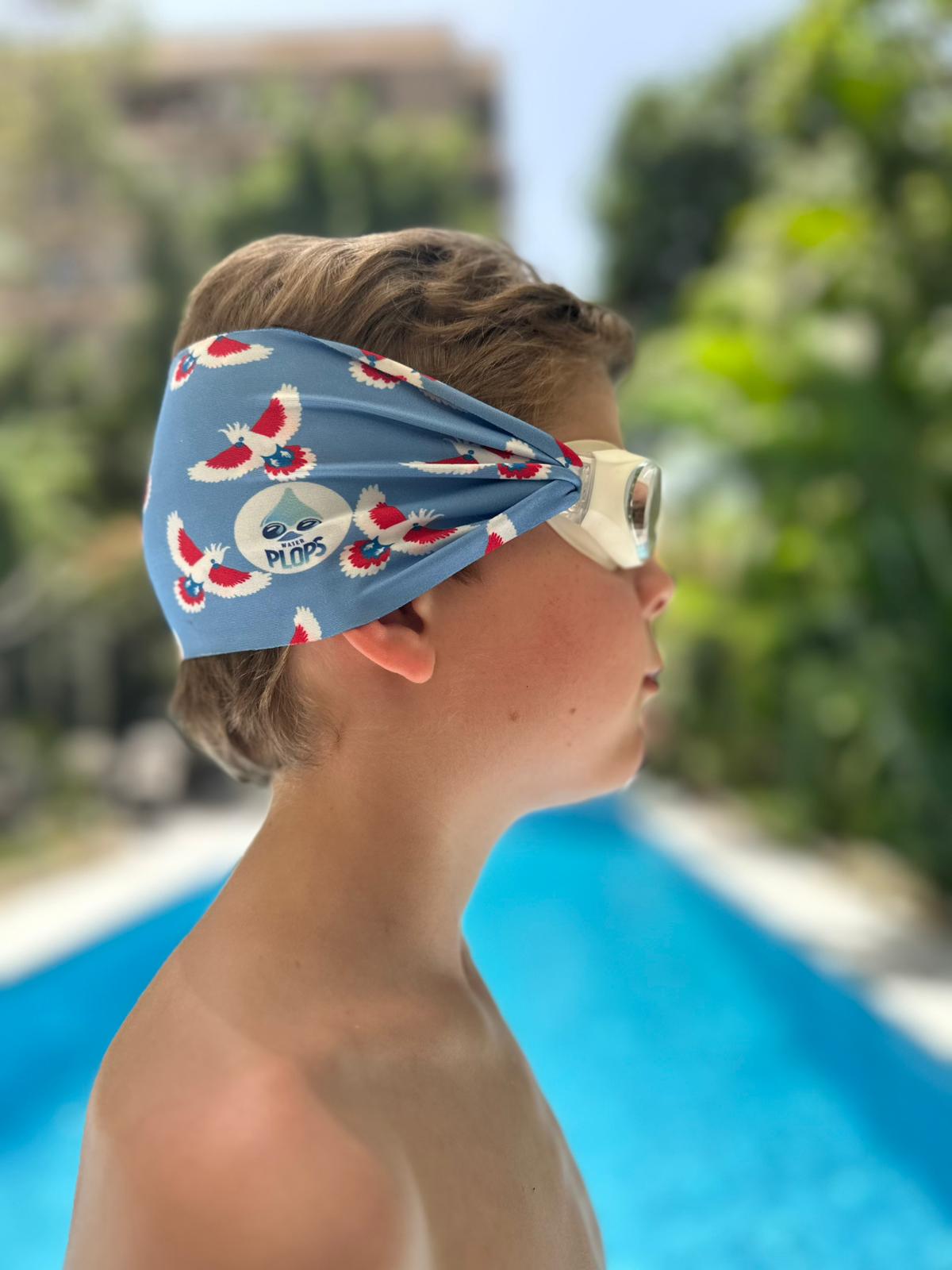 Boys' Happy Duck Swimsuit + Waterplops Goggles 