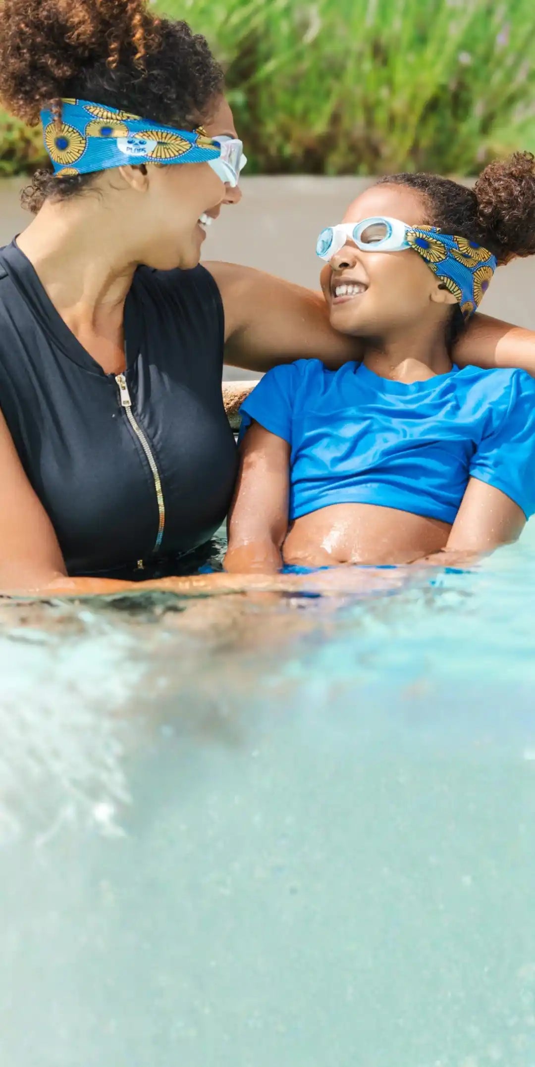 lunettes de piscine et natation waterplops famille