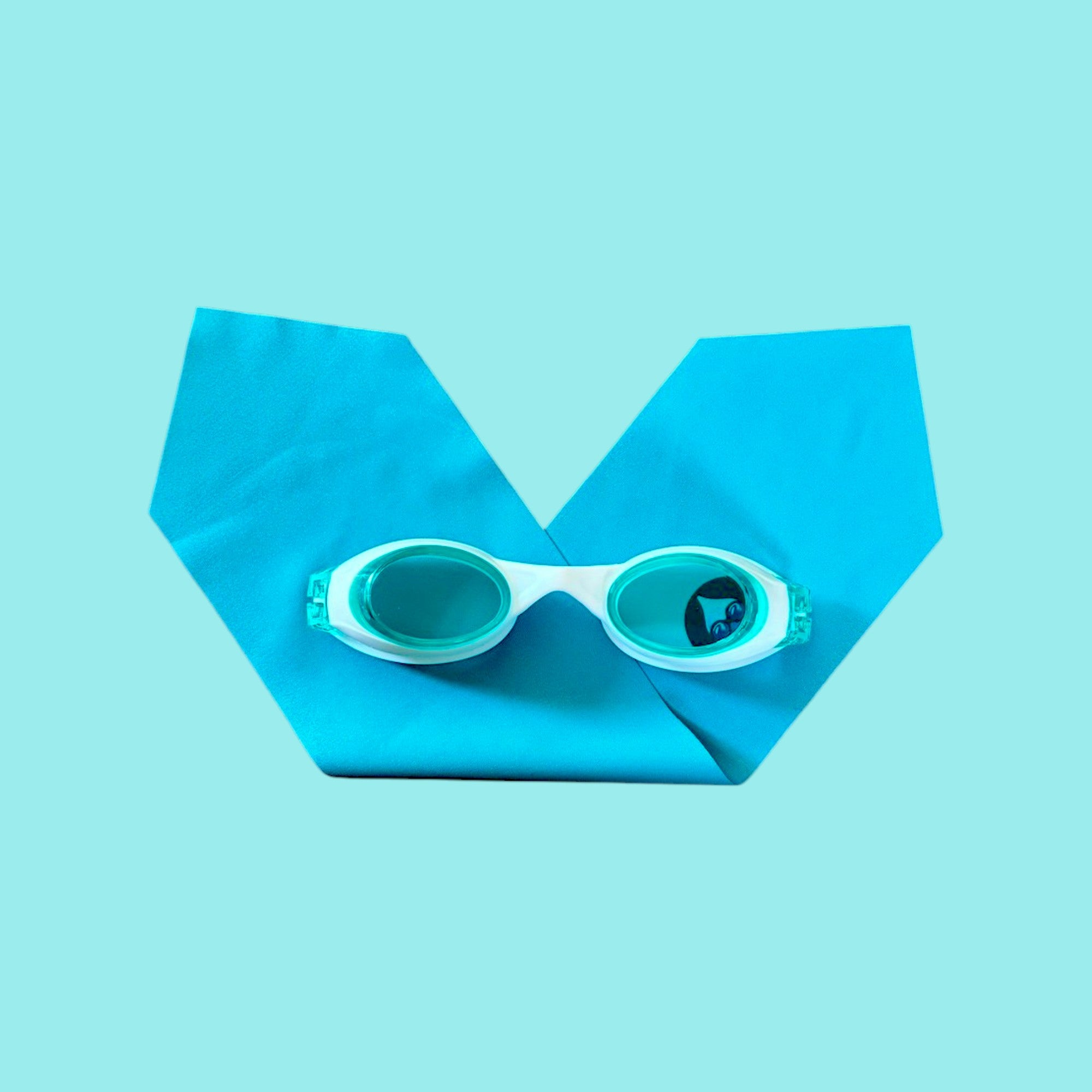Uni Turquoise - Lunettes de piscine enfant