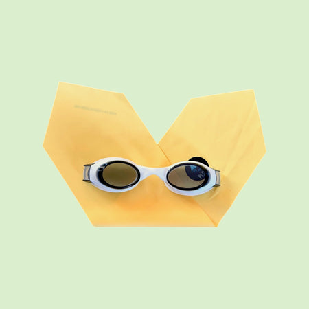 Uni Jaune - Lunettes de piscine enfant